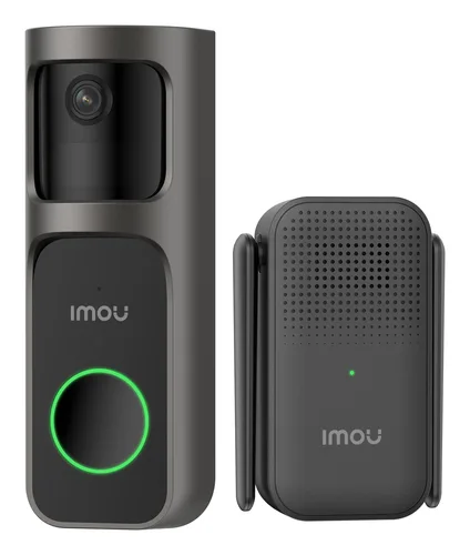 IMOU DOORBLELL 2S 2K KIT CAMPANELLO WI-FI WIRELESS, BATTERIA 5000MAH, LENTE 2,3MM, CAMPO VISIVO 166